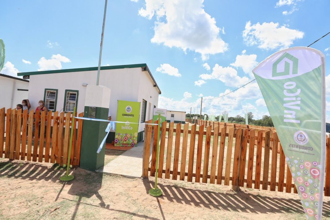 Programa Oñondivé solución habitacional en Corrientes
