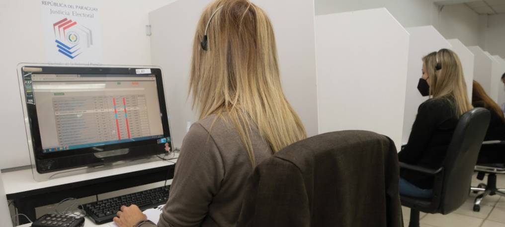 Centro de control del padrón nacional para las elecciones municipales