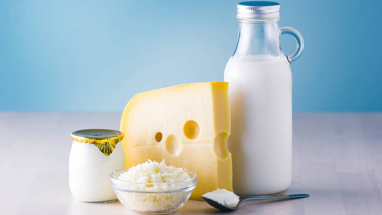 Productos a base de lácteos: yogurt y quesos