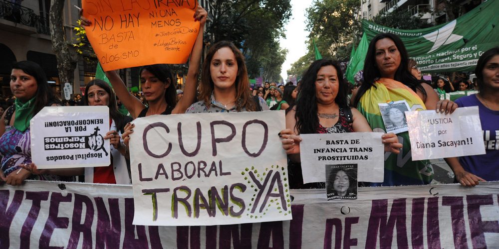El colectivo LGTBQ pide por el cupo laboral trans