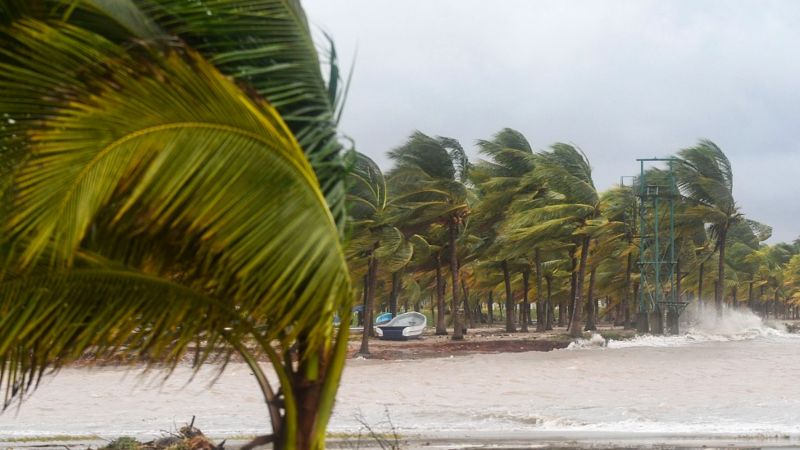 Huracanes en zonas tropicales