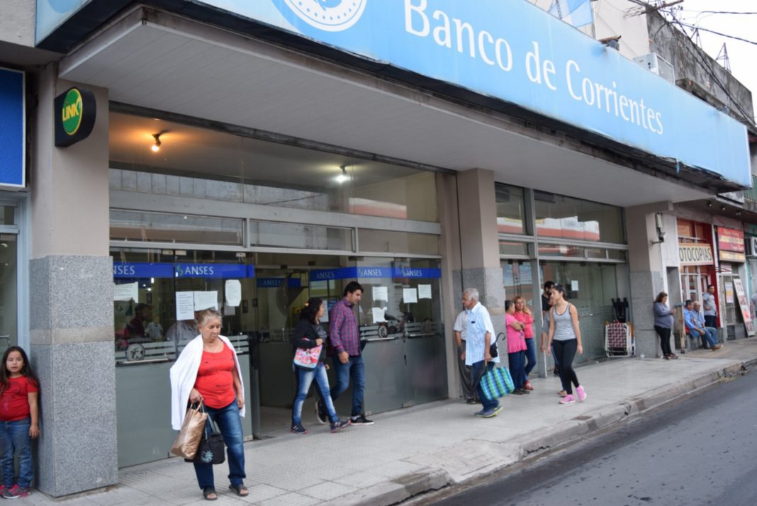Banco de Corrientes en el que se hará el pago del plus unificado