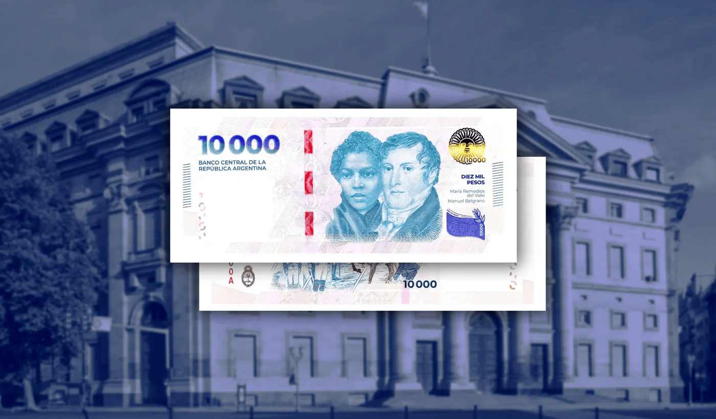 Billete de $10.000