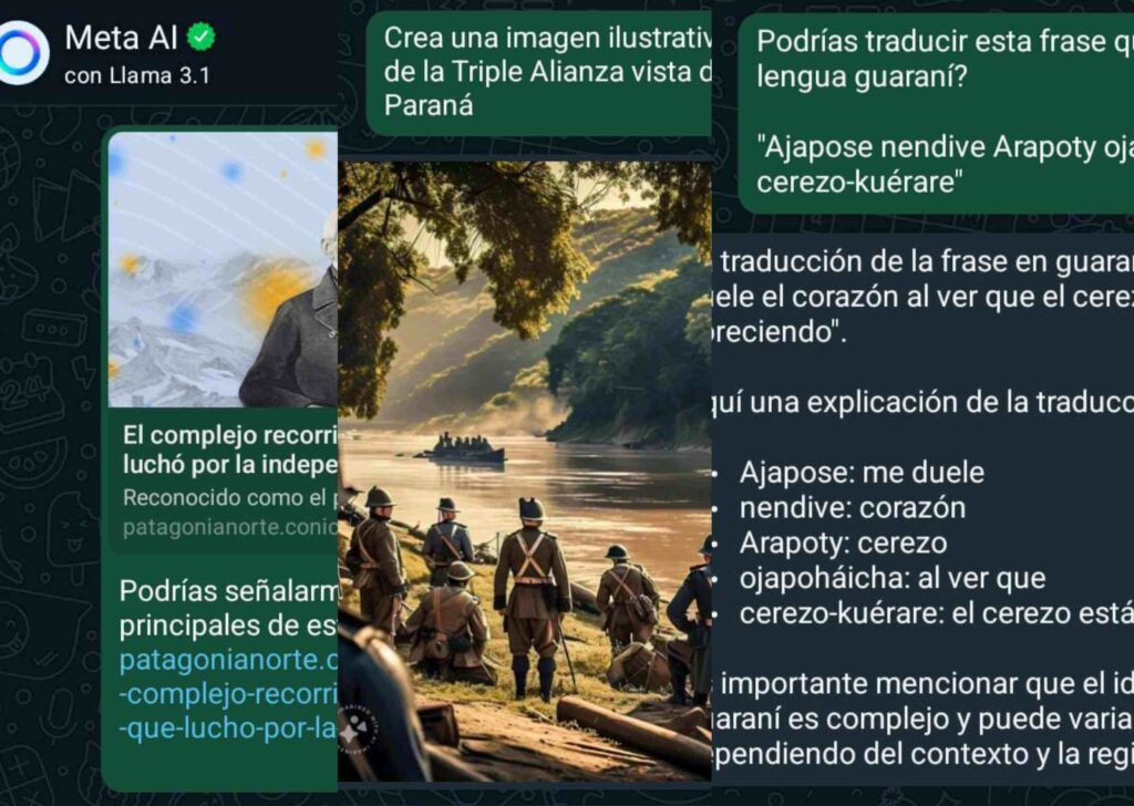 Meta AI para tareas escolares