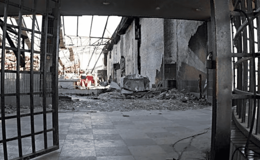 incendio del shopping ycua bolaños paraguay