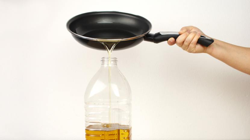 reciclar aceite vegetal usado