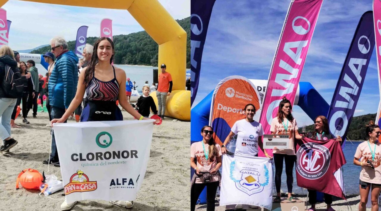 Nadadores formoseños en el Open Water Argentina
