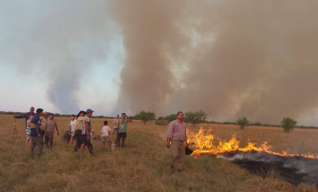 Incendios en Curuzú Cuatiá