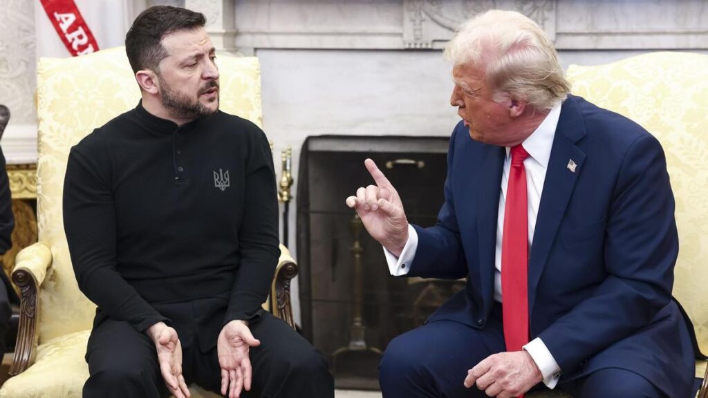 Trump y Zelenski