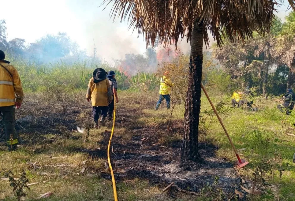 Incendio en Corrientes