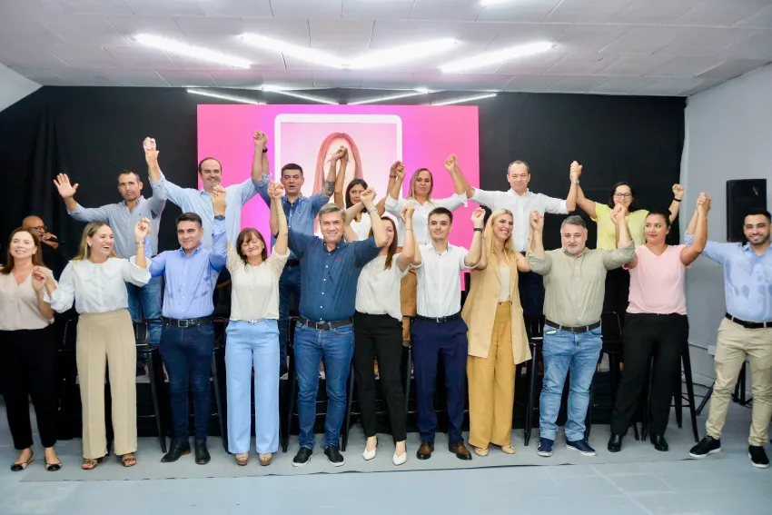 Zdero presentó a los candidatos de "Chaco Puede + La Libertad Avanza"