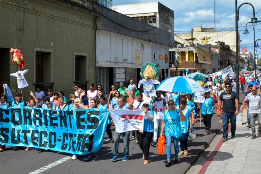 Semana de protestas CGT Chaco y docentes de Corrientes se suman al paro nacional 1