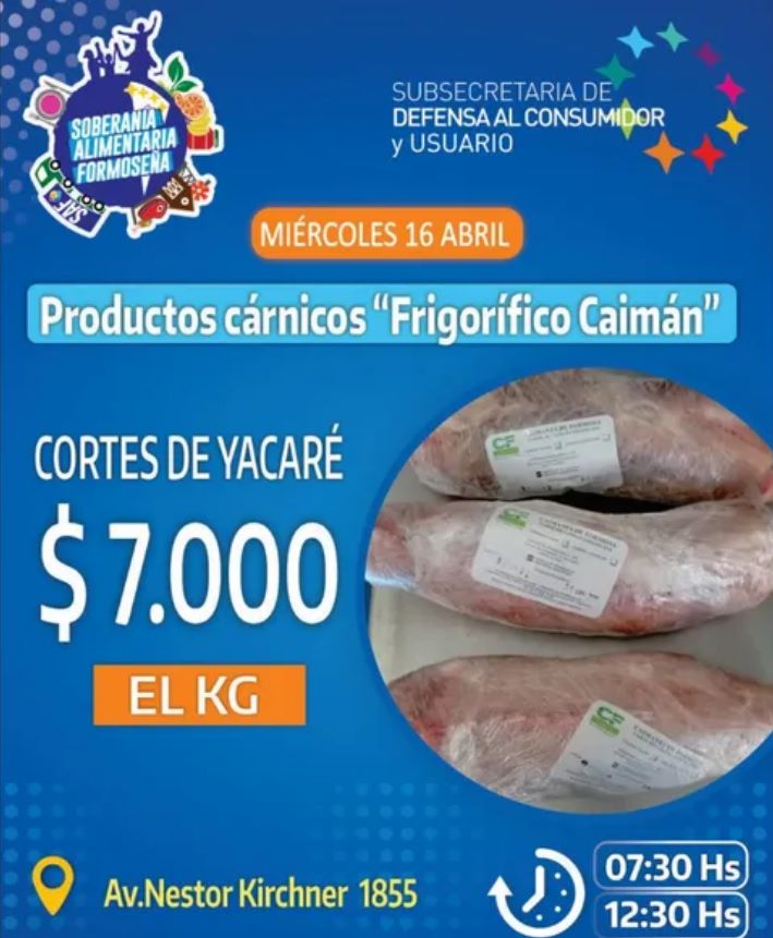 Fuente: Soberanía Alimentaria Formoseña.