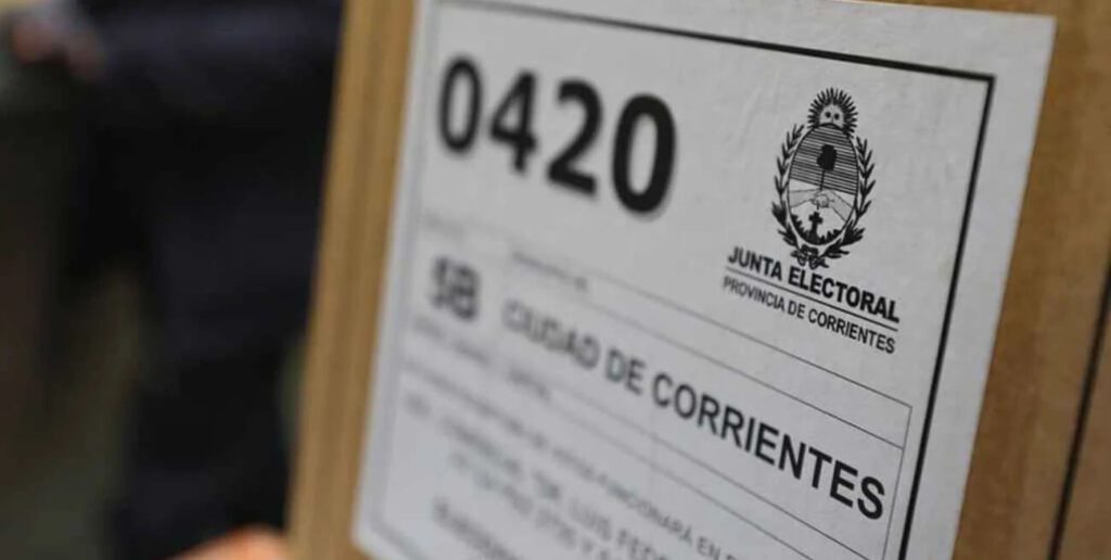 Elecciones en Corrientes