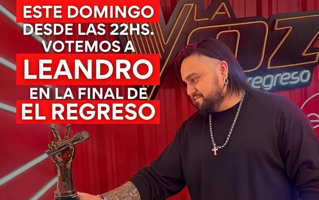 Leandro Colman en La Voz El Regreso (1)