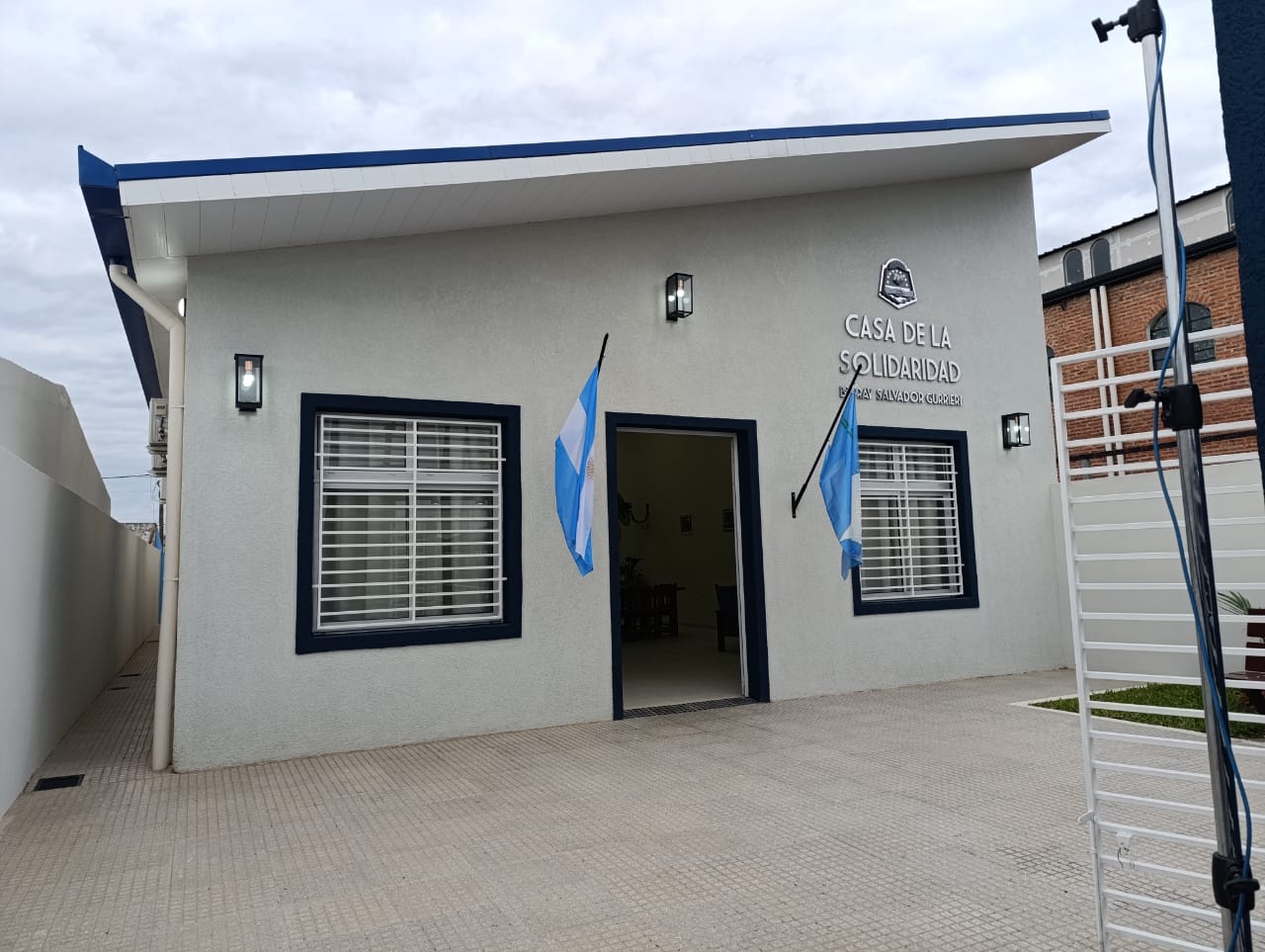 Inauguración en el barrio Fray Salvador Gurrieri