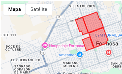 Cortes de luz en Formosa para el 17 de septiembre