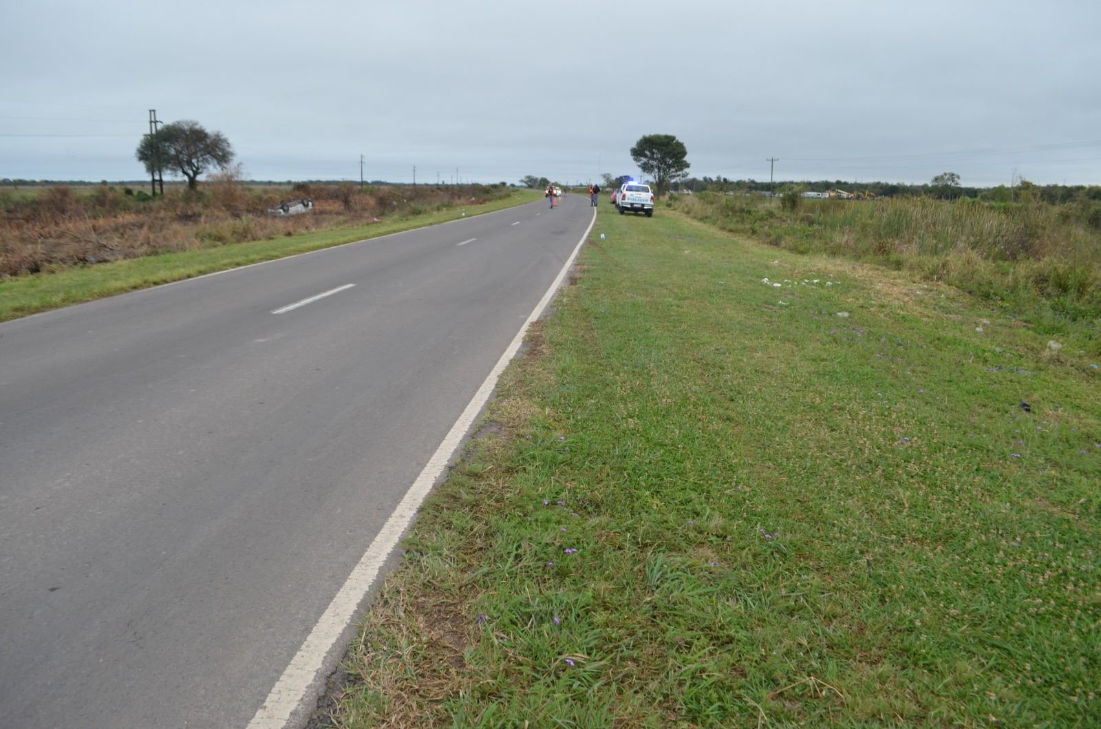 Formosa volcó la camioneta de la Senadora María Teresa González en la Ruta Provincial 1 2