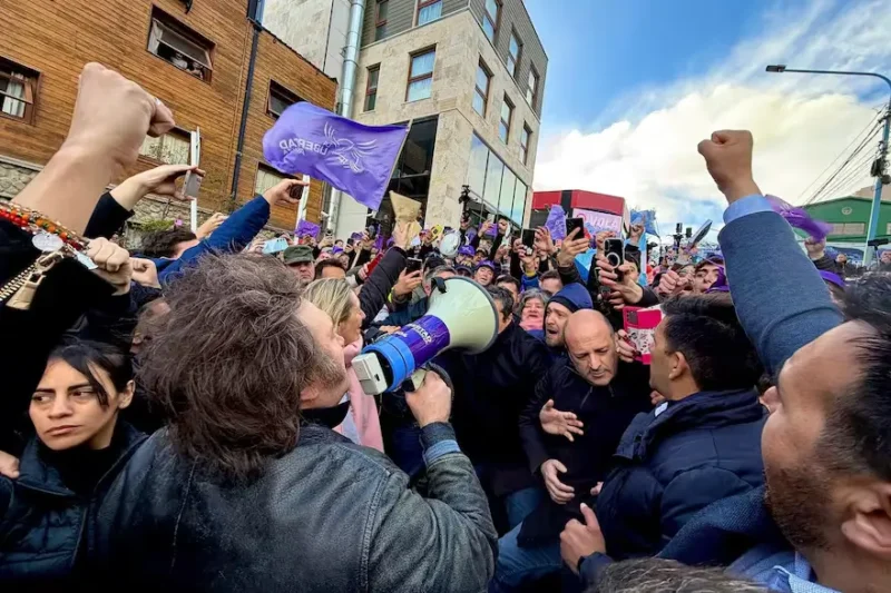 Milei Usuahia acto