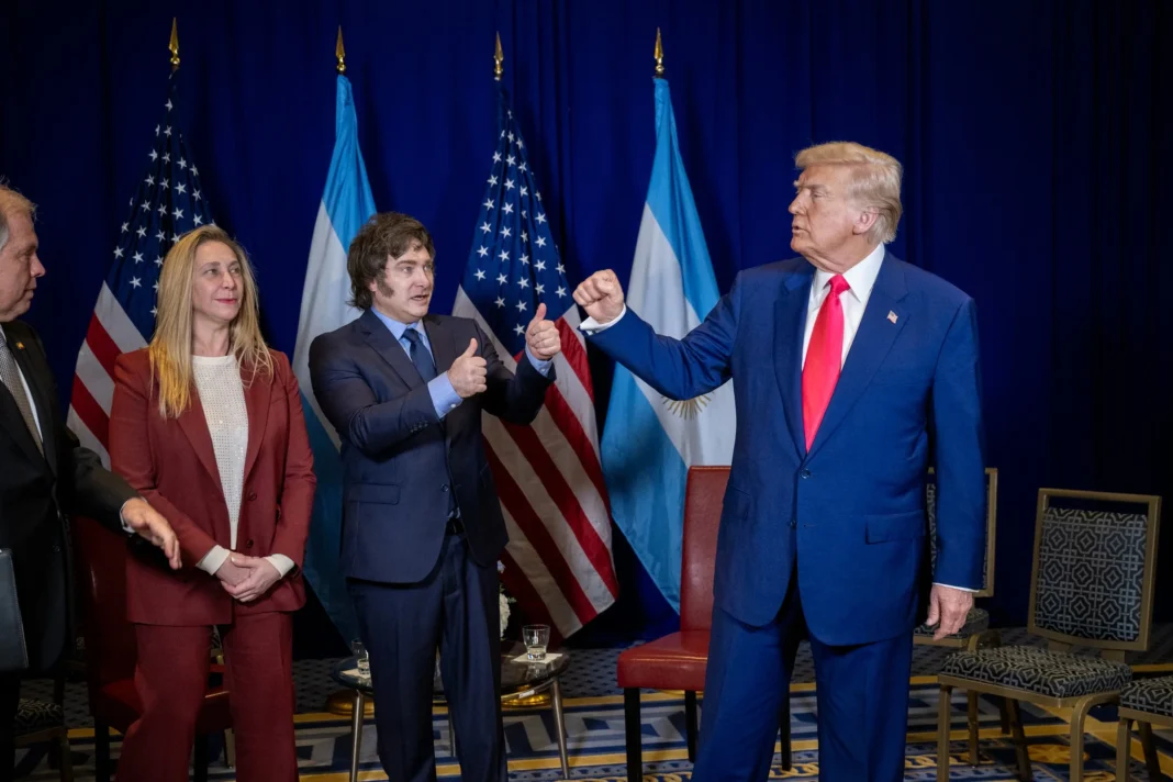 Milei se reúne con Trump y Georgieva por un salvataje financiero