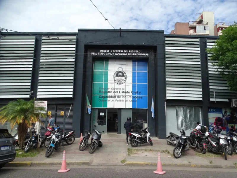 registro civil chaco