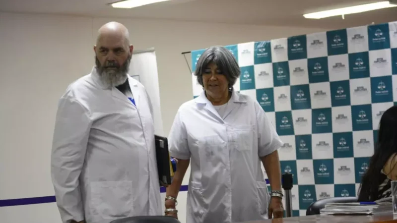 Leandro Sánchez y Mónica Gurina, los docentes de Misiones que fueron condenados a 10 y 8 meses de prisión en suspenso. Foto: La Voz de Misiones