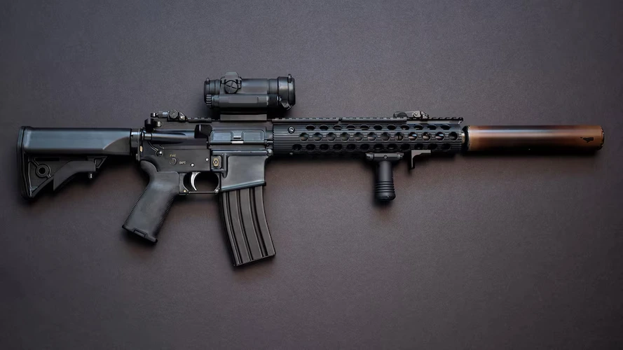 El fusil semiautomático AR-15