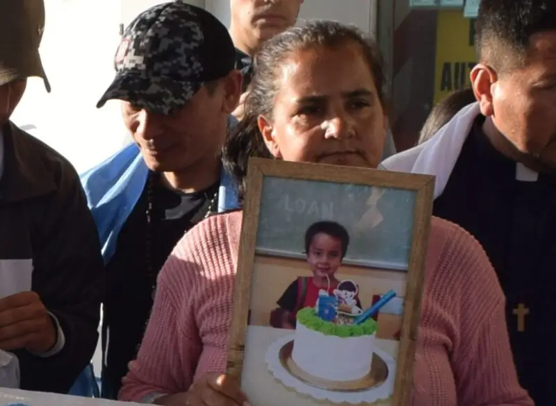 María Noguera, mamá de Loan Peña.