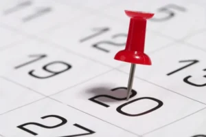 Feriados y días no laborables.