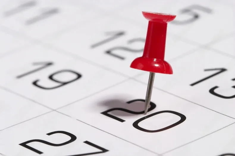 Feriados y días no laborables.