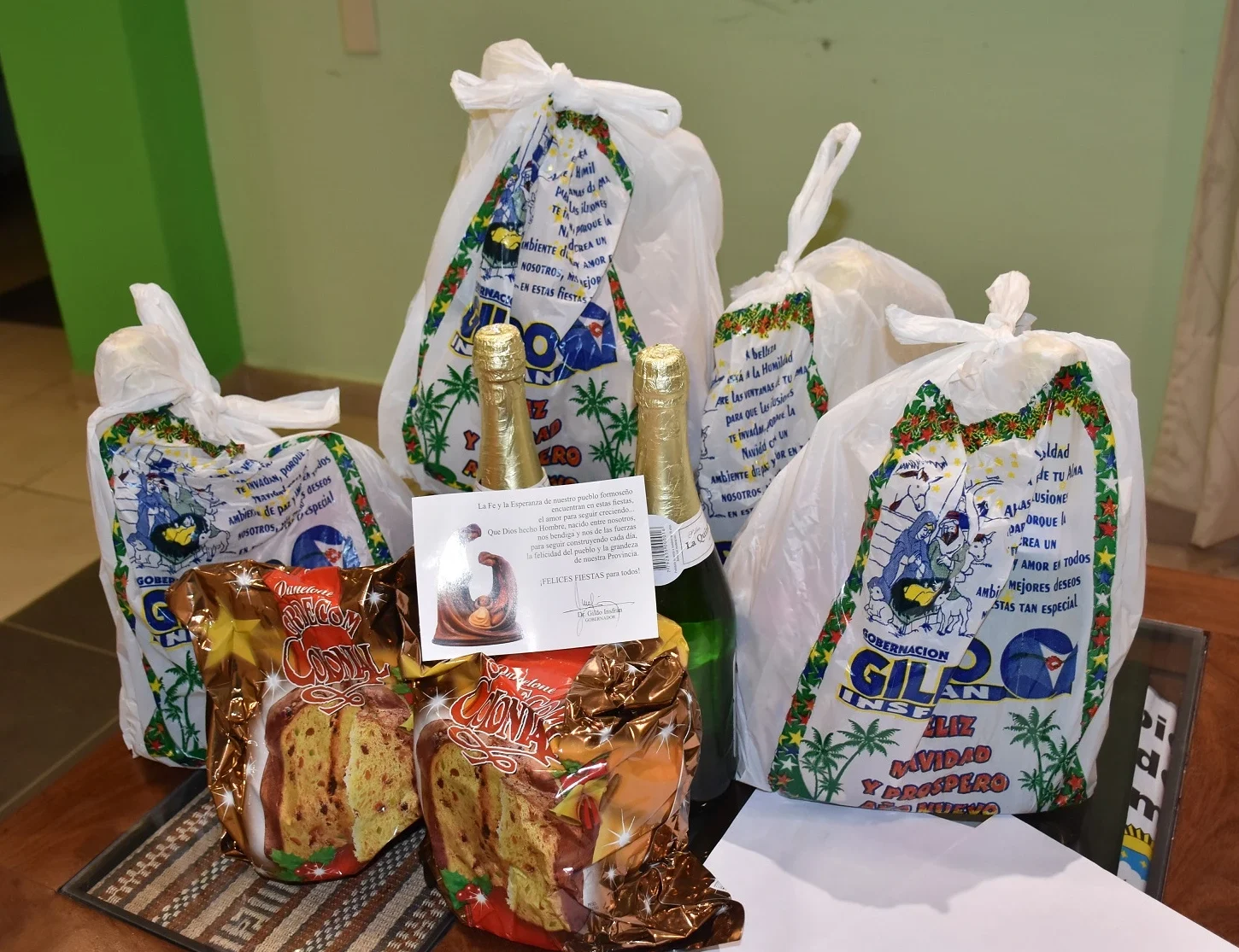 Comenzó en Formosa la distribución de bolsas navideñas en todas las jurisdicciones