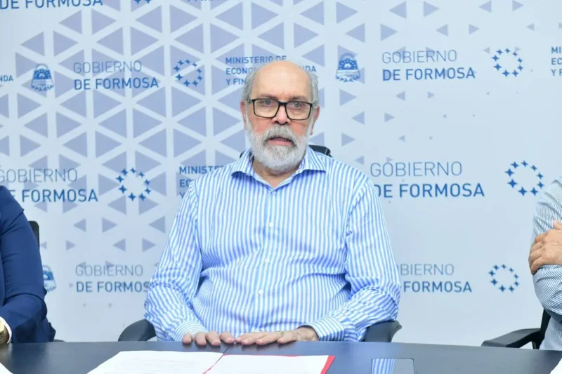 Jorge Oscar Ibáñez, Ministro de Economía, Hacienda y Finanzas de Formosa.