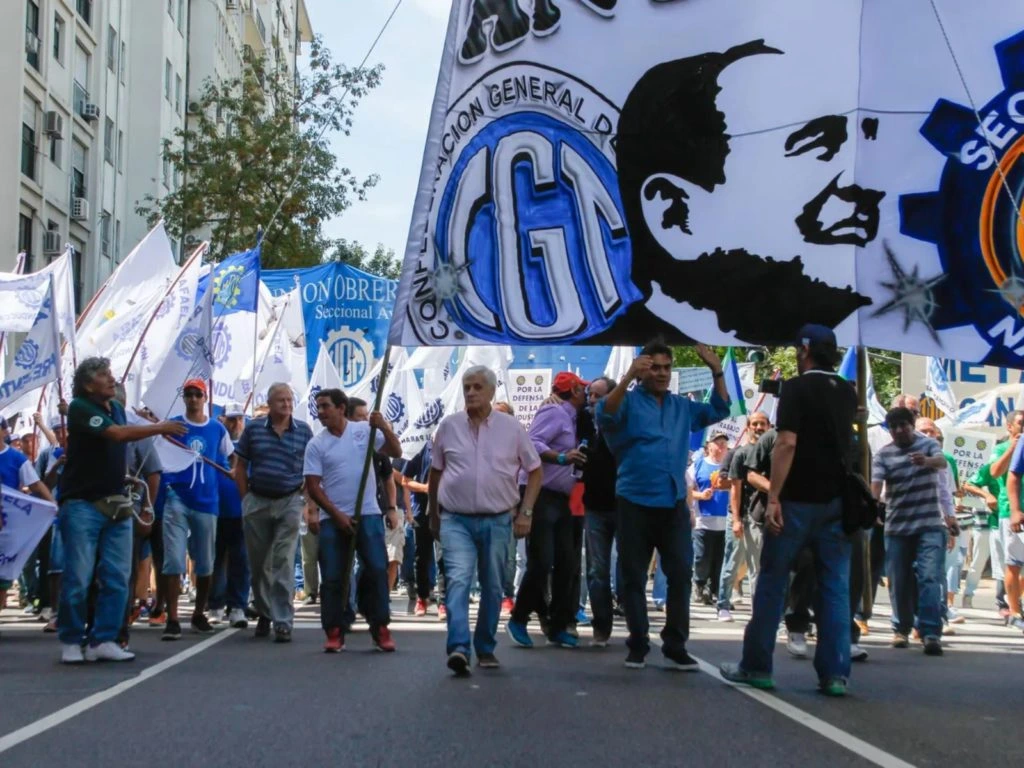 La CGT resolvió la movilización tras una reunión de su Consejo Directivo.