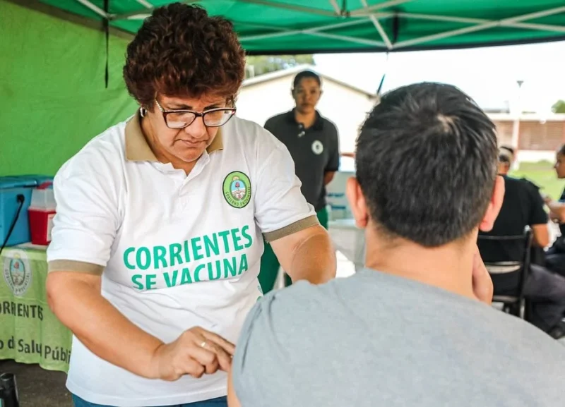 Vacunación en Corrientes