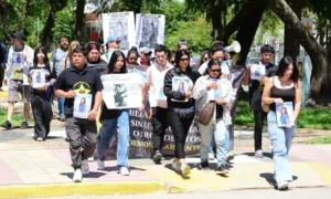 La familia de Xiomara Portillo pide justicia.