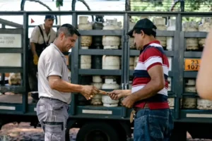 Las garrafas del programa Ahora Gas estarán disponibles en diferentes localidades esta semana. Foto: Canal Doce.