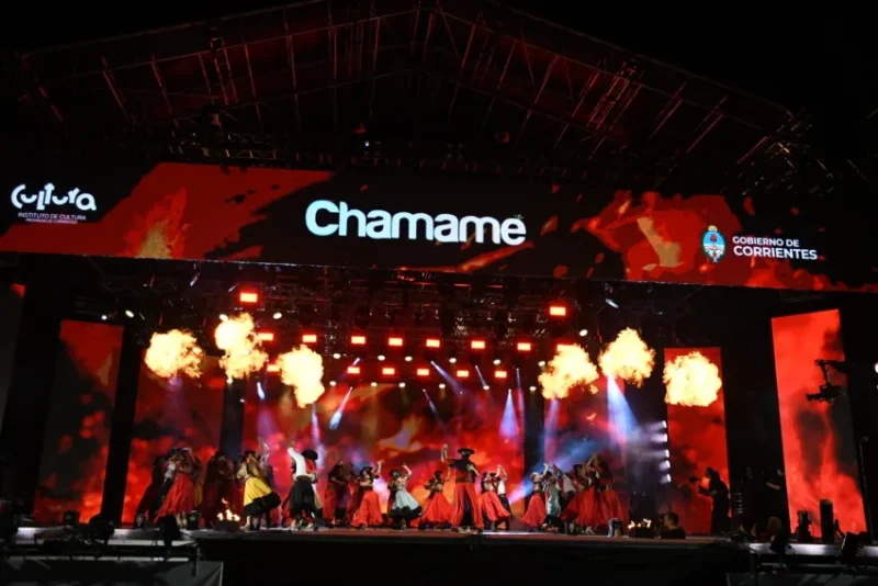 Desde este jueves 22 hasta el domingo 25, el público podrá disfrutar de las jornadas finales de la Fiesta Nacional del Chamamé. Foto: República de Corrientes.