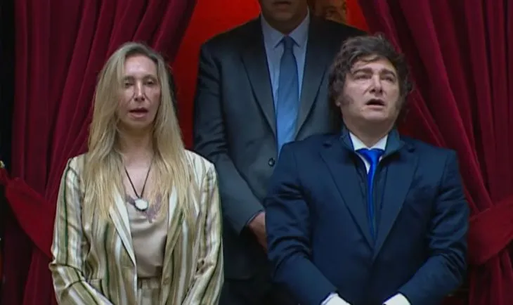 Javier y Karina Milei están imputados en el caso.