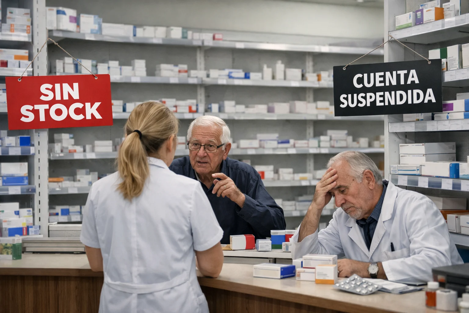 Farmacias advierten que los atrasos del PAMI afectan la reposición de medicamentos y la continuidad de tratamientos.