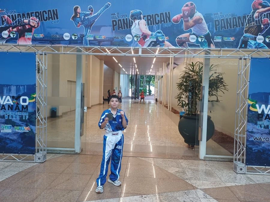 Máximo Acosta conquistó Brasil: bicampeón panamericano, abanderado ...