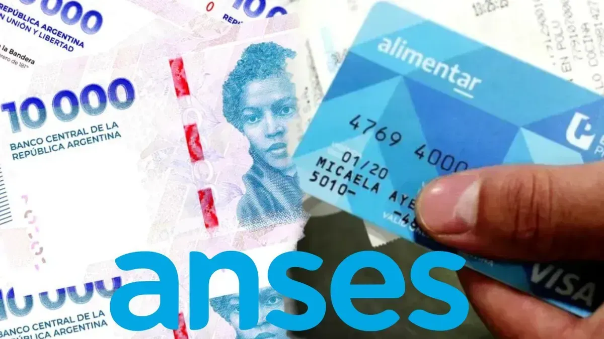 AUH más Tarjeta Alimentar en abril