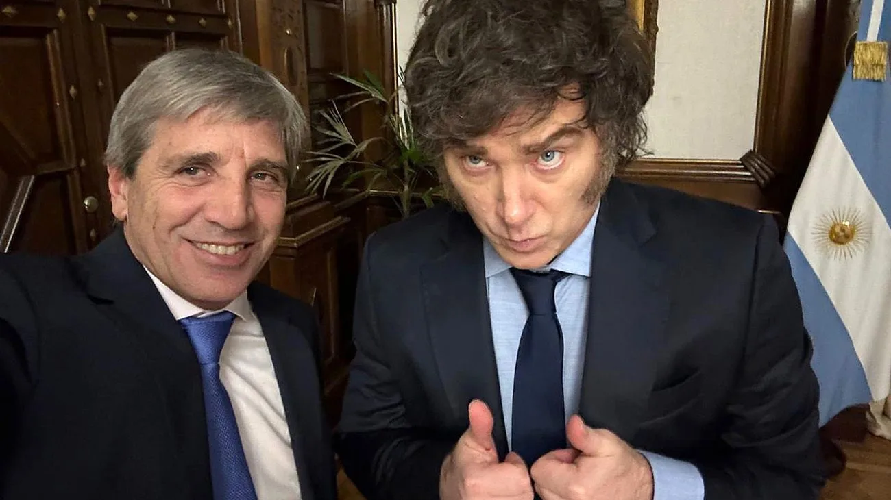 Ajuste de Javier Milei y Luis Caputo