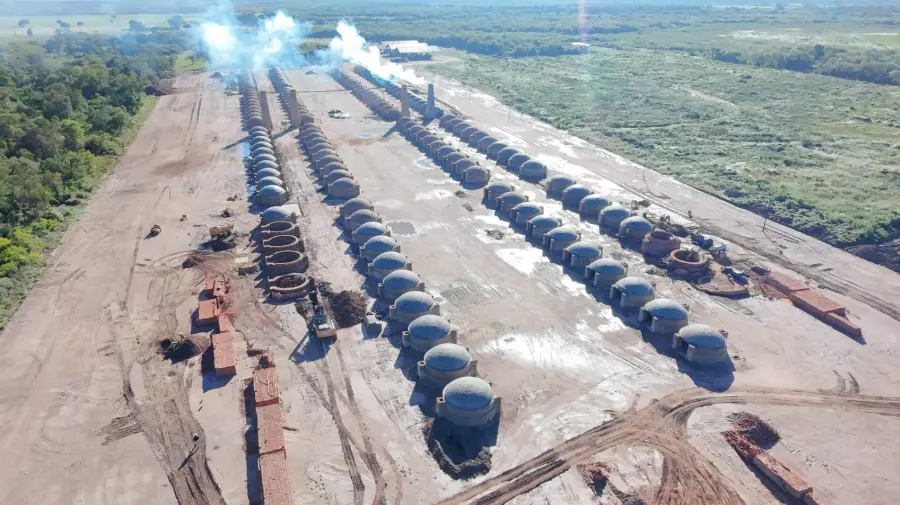 Formosa impulsa la producción de carbón vegetal a escala industrial