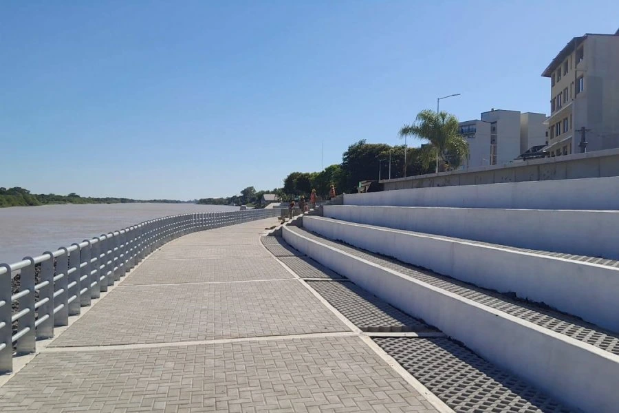 La nueva costanera en Goya Corrientes se inaugura a fines de mes