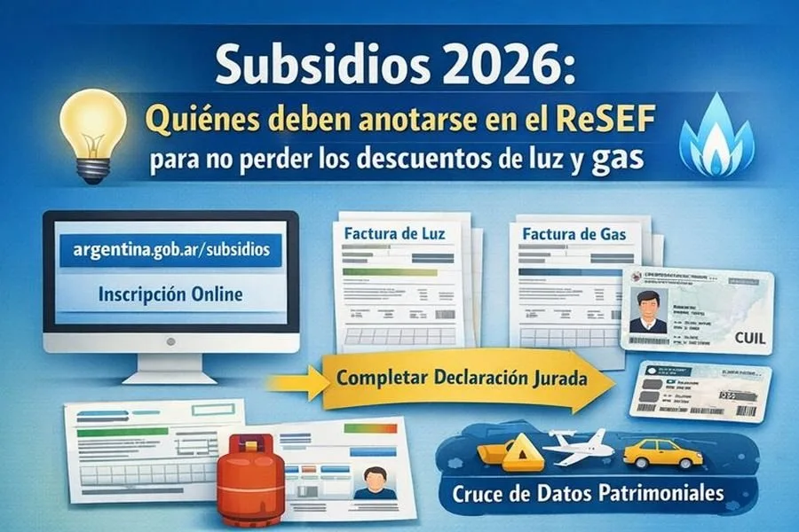 El ex RASE ahora se modificó al registro de Subsidios Focalizados (RESEF). Foto Minuto Fueguino