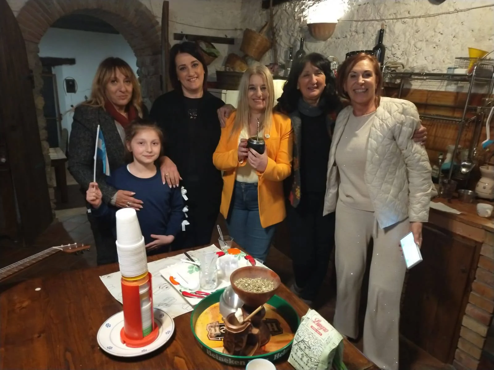Visita de la delegación a Lungro, famosa por ser conocida como la Capital Europea del Mate. 