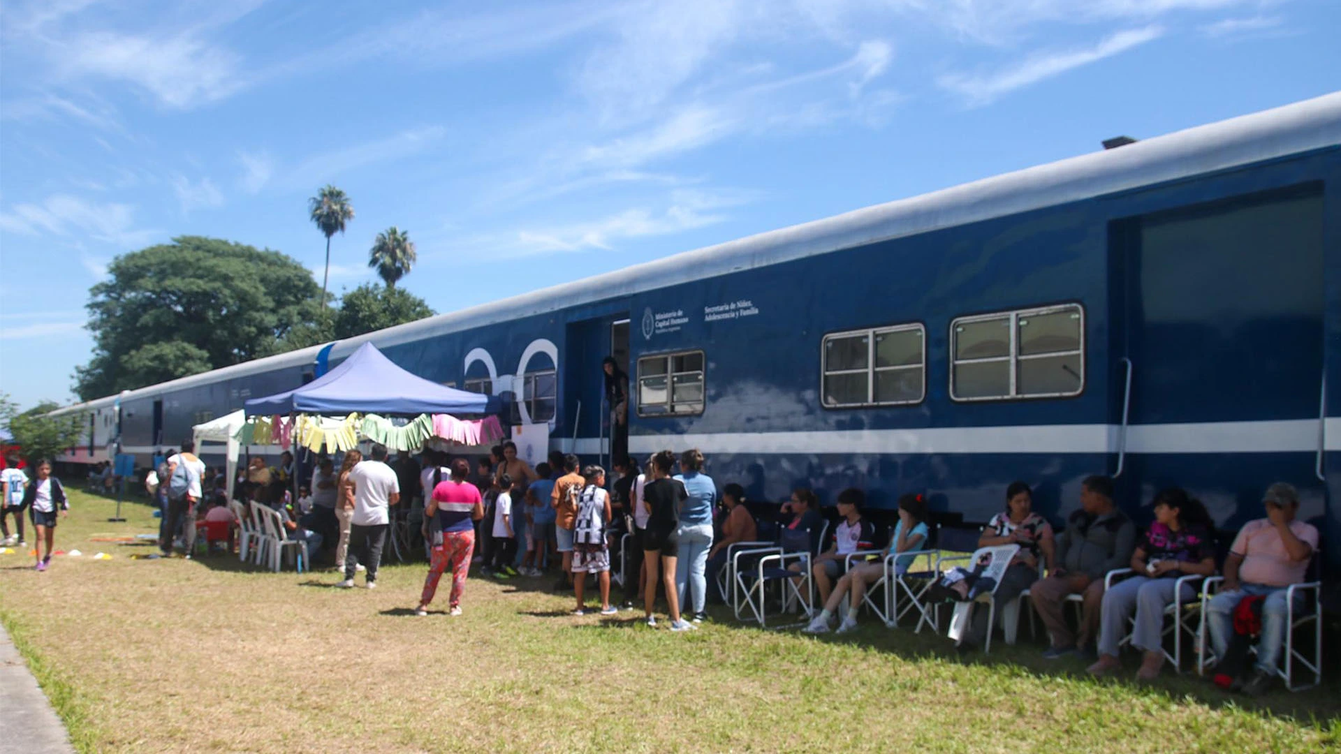 El Tren de Capital Humano recorrerá cinco localidades de Chaco con atención gratuita