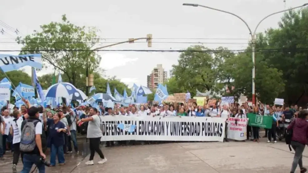 La Universidad Nacional del Nordeste y la Universidad Tecnológica adhieren al paro universitario