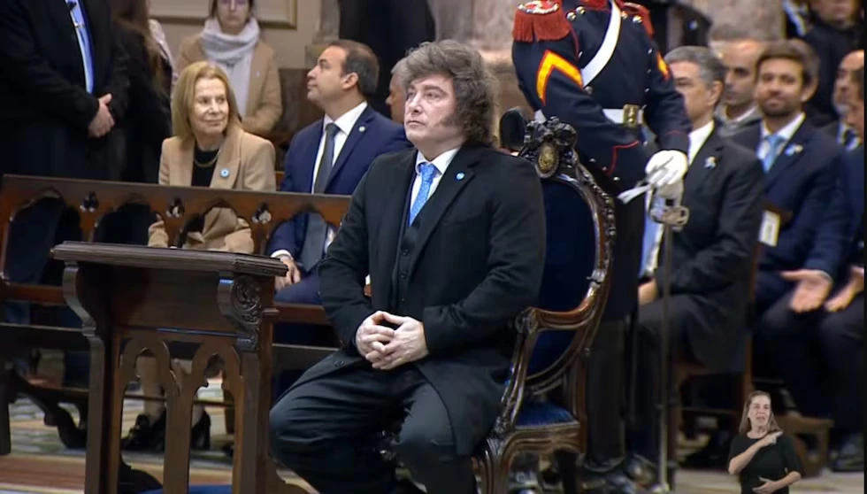 Tedeum: la Iglesia reprochó el ajuste y el oficialismo exhibió internas con la ausencia de Villarruel