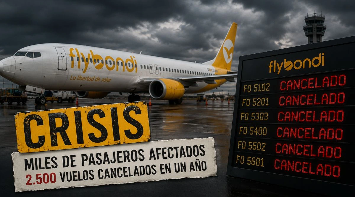 Flybondi crisis-argentina-vuelos cancelados